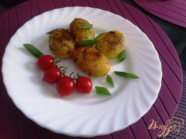 Фото приготовление рецепта: Молодой картофель на гарнир шаг №7