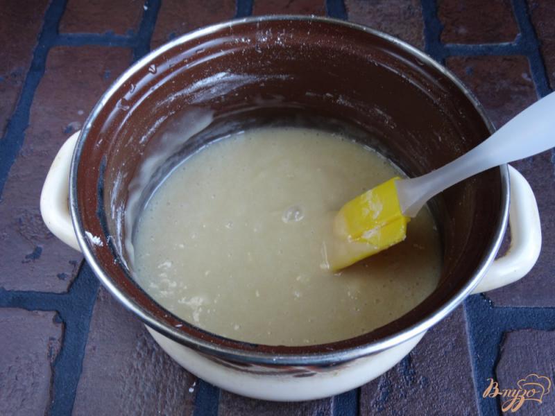 Фото приготовление рецепта: Заварные творожные пряники с кукурузной мукой шаг №3