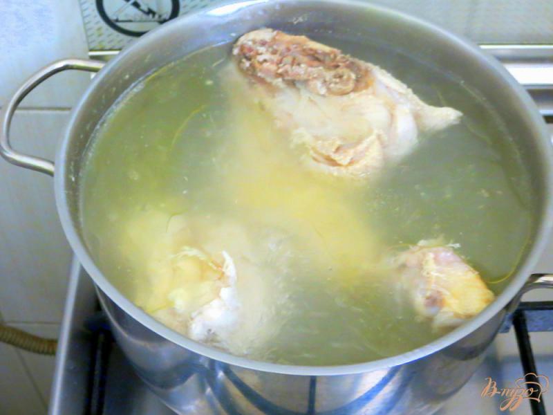 Фото приготовление рецепта: Суп с рисовый с томатами шаг №1