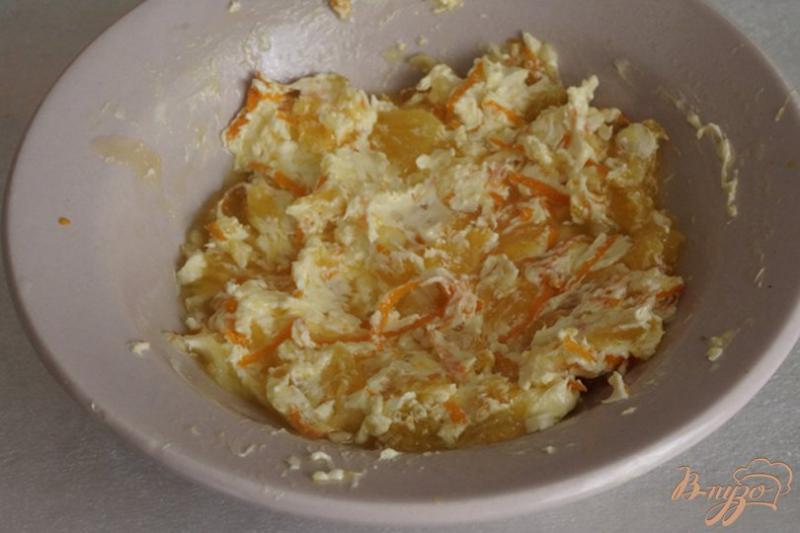 Фото приготовление рецепта: Куриные грудки в апельсиновом соусе+салат из капусты шаг №6