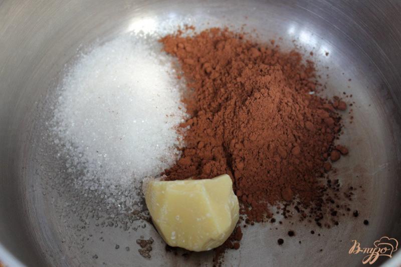 Фото приготовление рецепта: Вишневый мармелад с шоколадной глазурью шаг №4