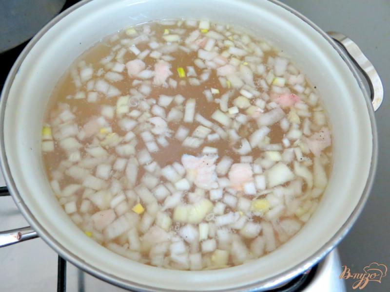Фото приготовление рецепта: Суп из бобов и цветной капусты шаг №4