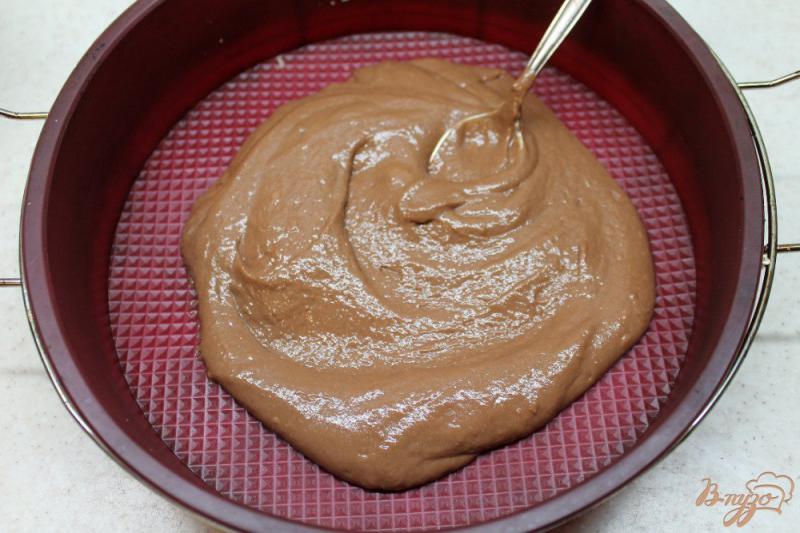 Фото приготовление рецепта: Шоколадный торт с творожным кремом шаг №6