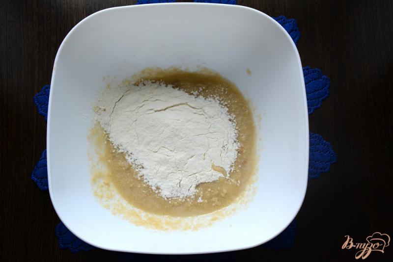 Фото приготовление рецепта: Печенье овсяное с изюмом шаг №5