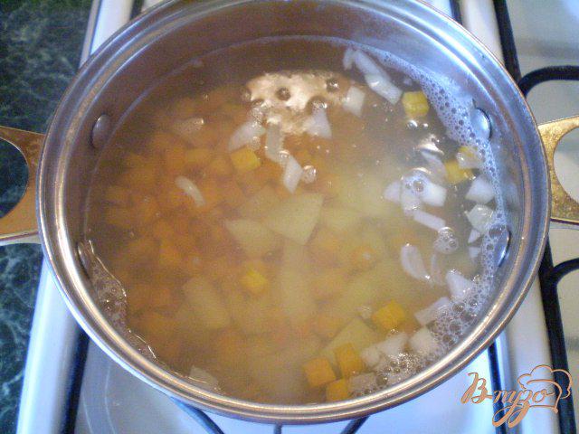 Фото приготовление рецепта: Суп-пюре из моркови шаг №5