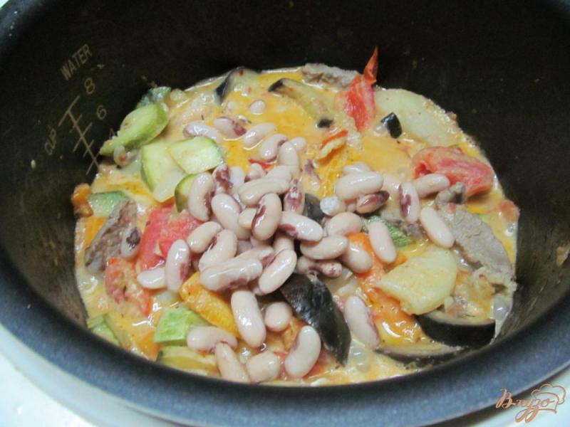 Фото приготовление рецепта: Свинина с овощами шаг №9