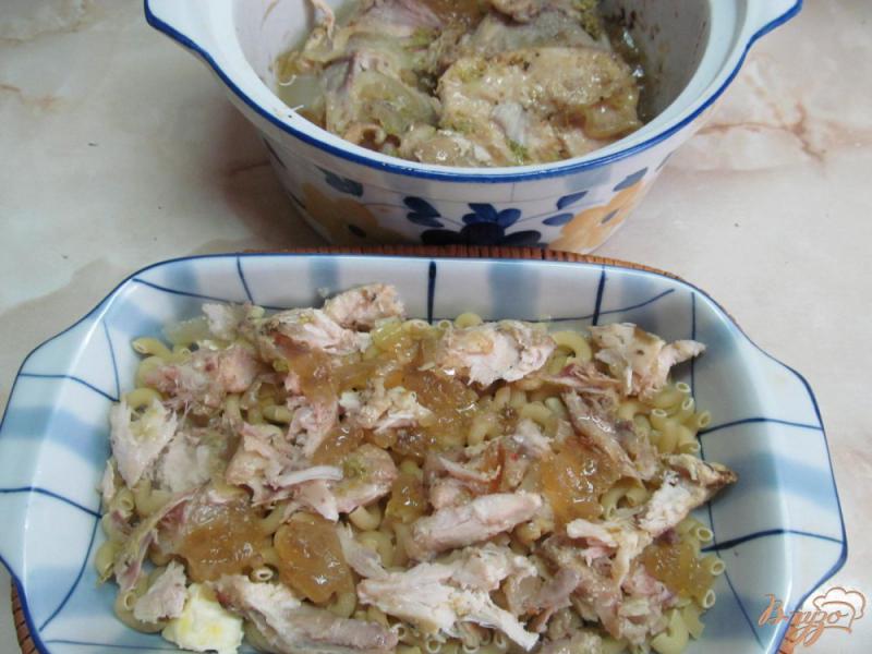 Фото приготовление рецепта: Макаронная запеканка с курицей и овощами шаг №2