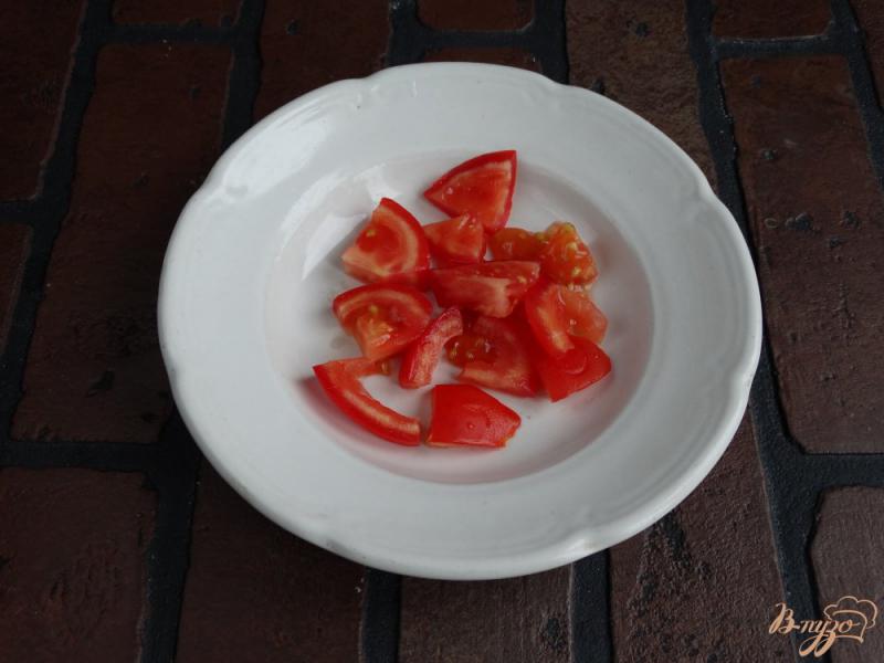 Фото приготовление рецепта: Салат с жареными кабачками и цветной капустой шаг №5