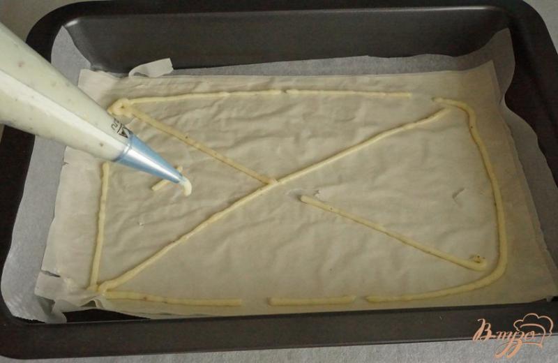 Фото приготовление рецепта: Торт «Наполеон» облегченный шаг №7