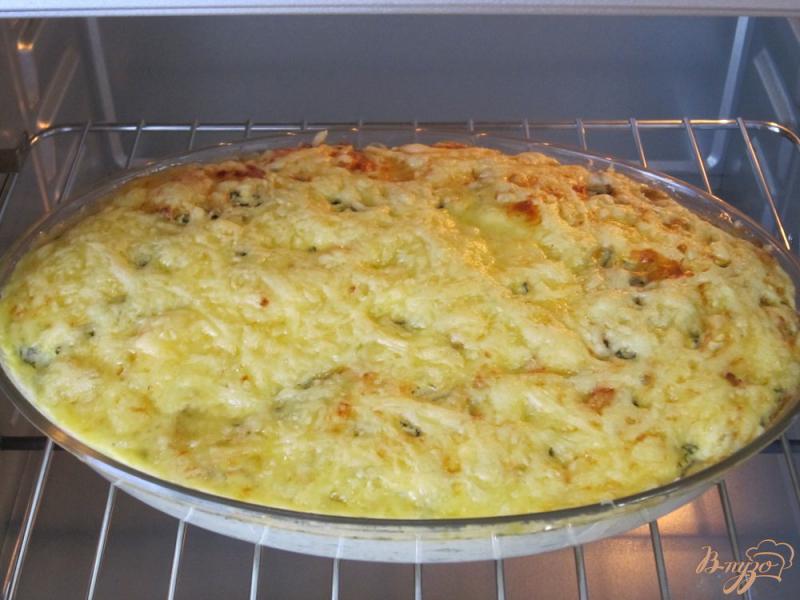 Фото приготовление рецепта: Запеканка из картофеля с кабачками шаг №10