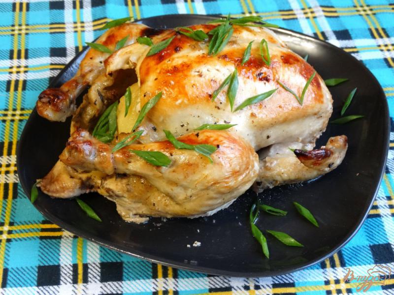 Фото приготовление рецепта: Курица в кефирно-пряном маринаде шаг №9