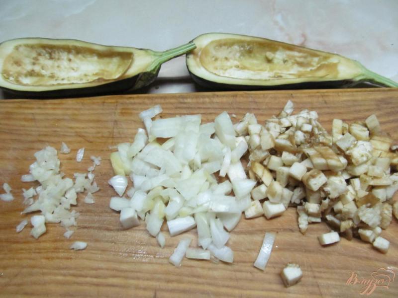 Фото приготовление рецепта: Запеченные баклажаны по-гречески шаг №1