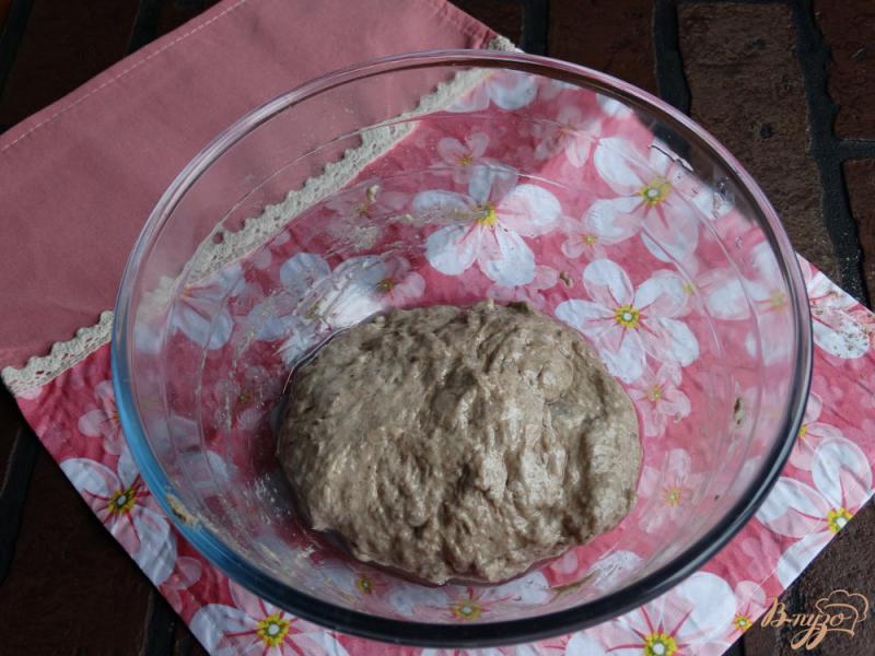 Фото приготовление рецепта: Хлебные булочки с льняной мукой шаг №5