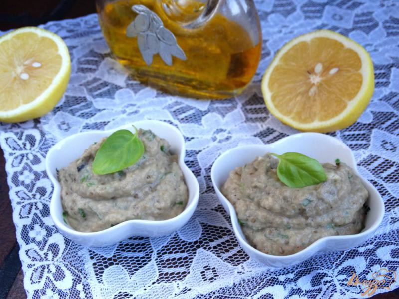 Фото приготовление рецепта: Паста из баклажанов на греческий манер шаг №12
