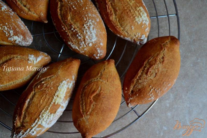 Фото приготовление рецепта: Хлебные булочки с медом шаг №14