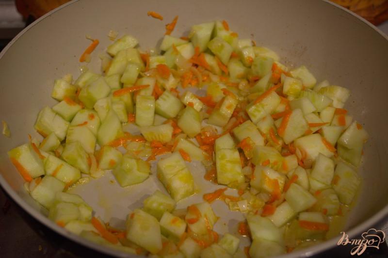 Фото приготовление рецепта: Овощное рагу с баклажаном шаг №5