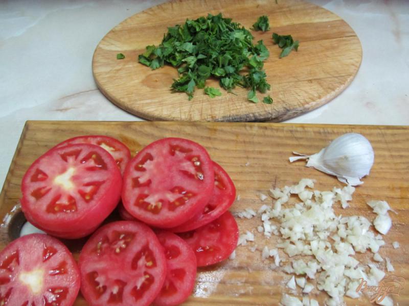 Фото приготовление рецепта: Экспресс маринованные помидоры шаг №1