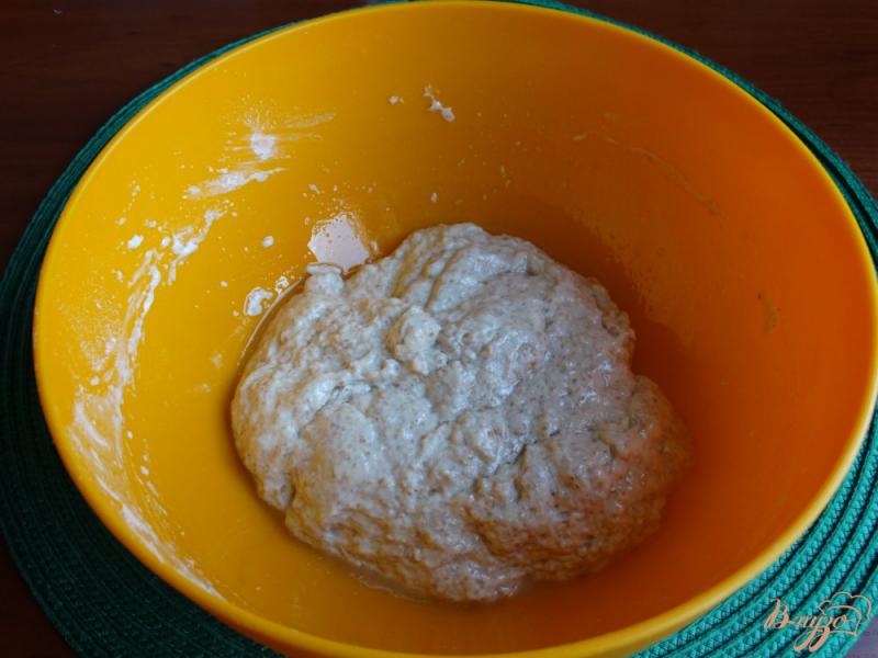 Фото приготовление рецепта: Хлеб с пшеничными отрубями шаг №5