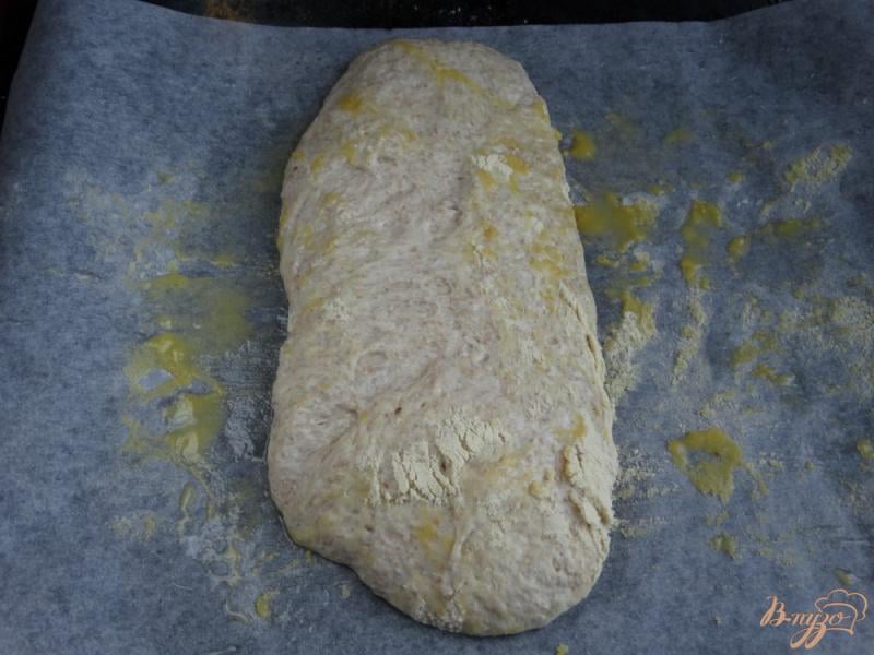 Фото приготовление рецепта: Хлеб с пшеничными отрубями шаг №7