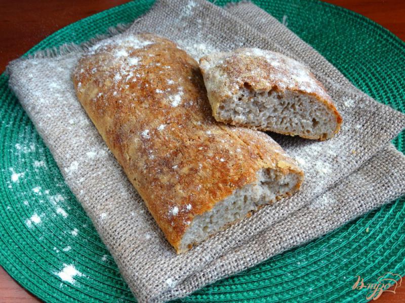 Фото приготовление рецепта: Хлеб с пшеничными отрубями шаг №9