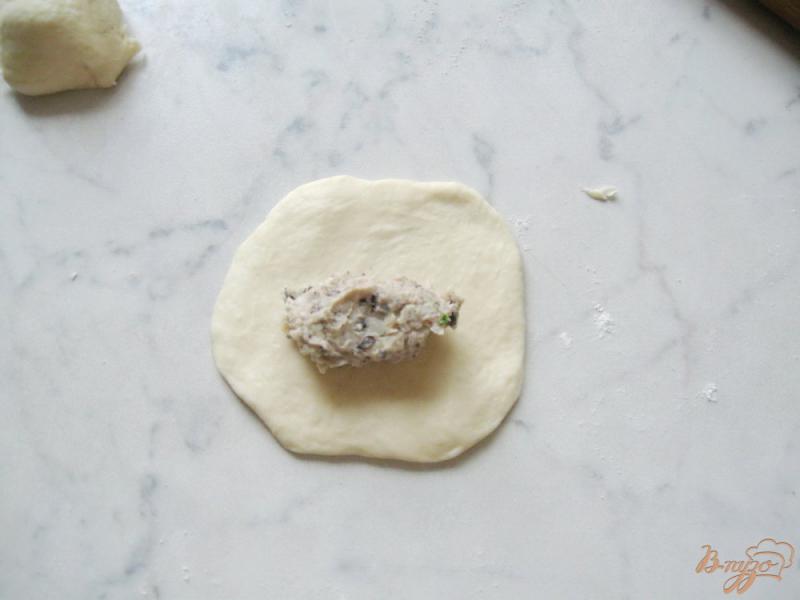 Фото приготовление рецепта: Пирожки с фасолью шаг №9