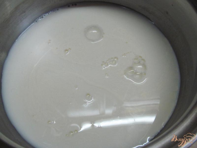 Фото приготовление рецепта: Коктейль молоко с мятой шаг №1