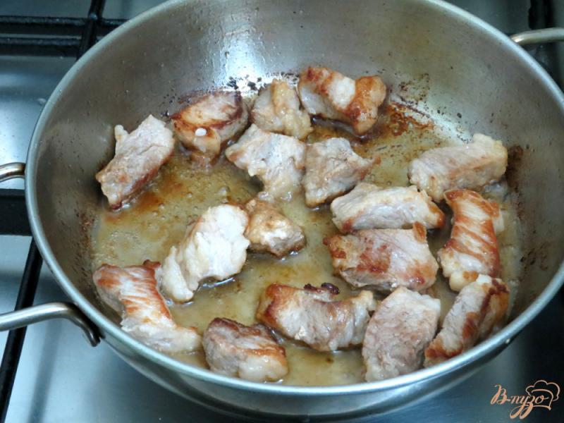Фото приготовление рецепта: Рагу с мясом шаг №3