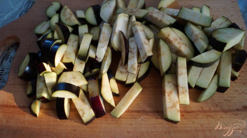 Фото приготовление рецепта: Пикантный овощной салатик шаг №2