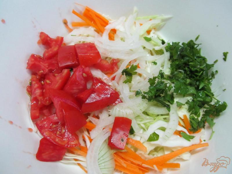 Фото приготовление рецепта: Витаминный салат шаг №2