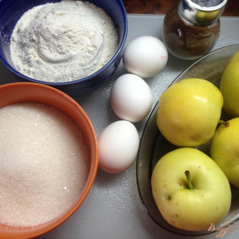 Фото приготовление рецепта: Яблочная шарлотка шаг №1