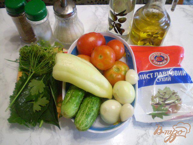 Фото приготовление рецепта: Салат на зиму шаг №1