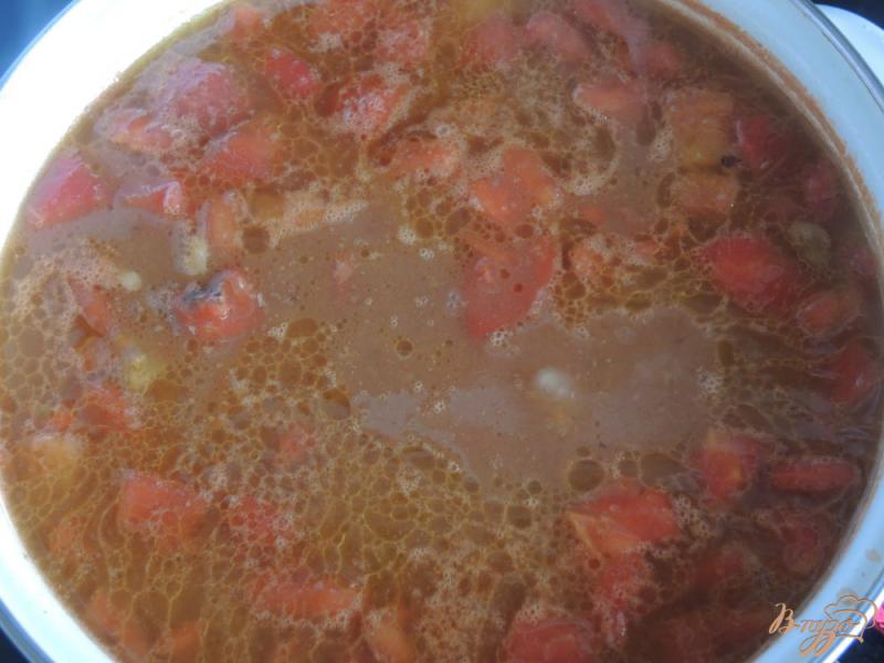 Фото приготовление рецепта: Густой суп с говядиной шаг №13