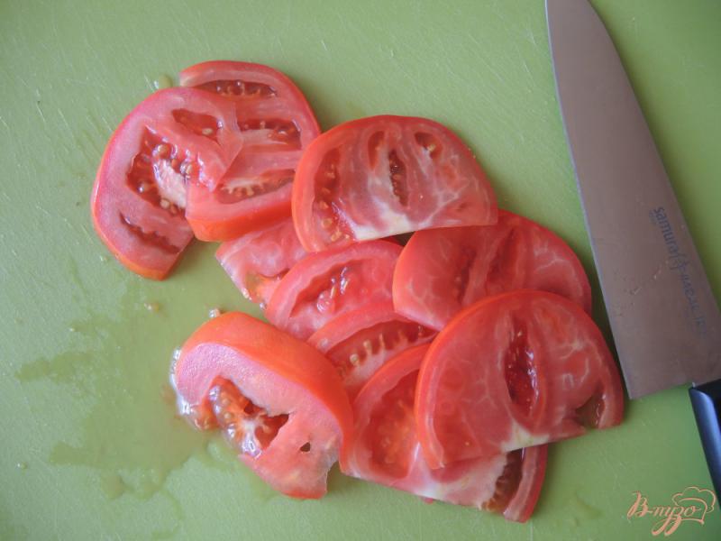 Фото приготовление рецепта: Башенки из кабачков и помидоров шаг №2