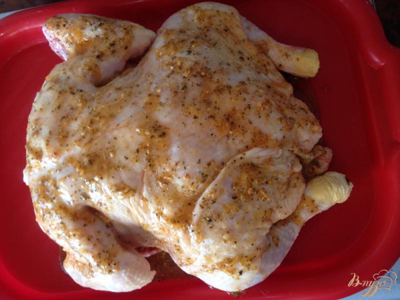 Фото приготовление рецепта: Курица с приправами «Мохито и Лайм» шаг №4