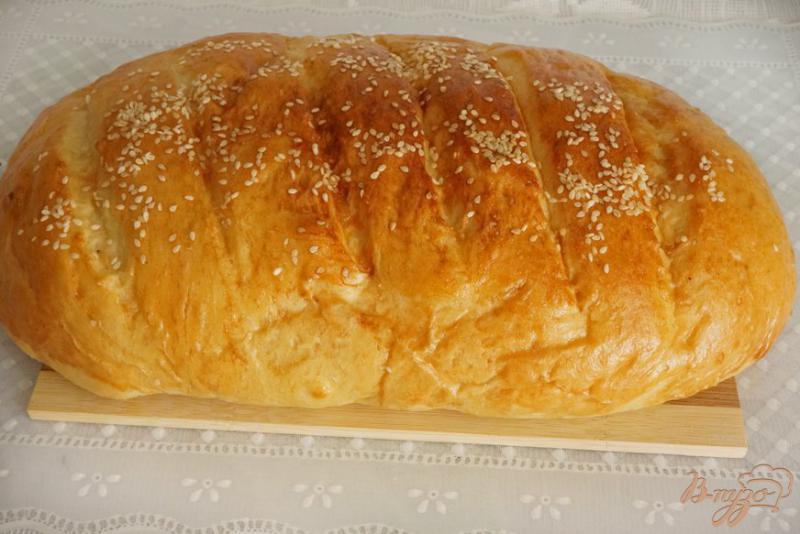 Фото приготовление рецепта: Горчичный хлеб шаг №9