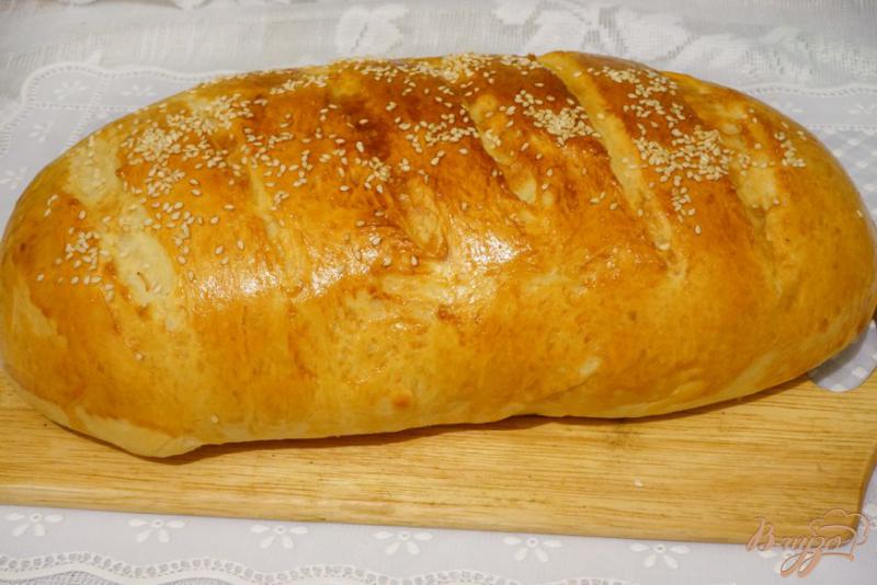 Фото приготовление рецепта: Горчичный хлеб шаг №10