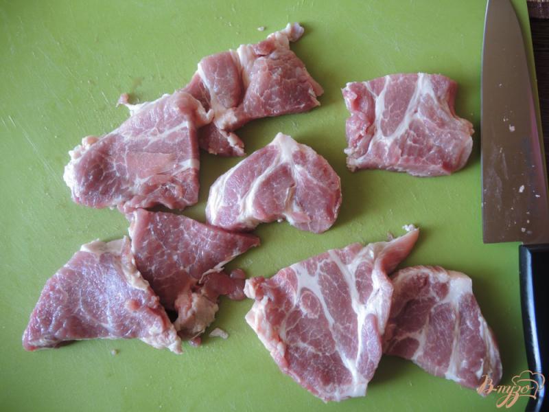 Фото приготовление рецепта: Мясо а-ля Сьеамансбиф шаг №1