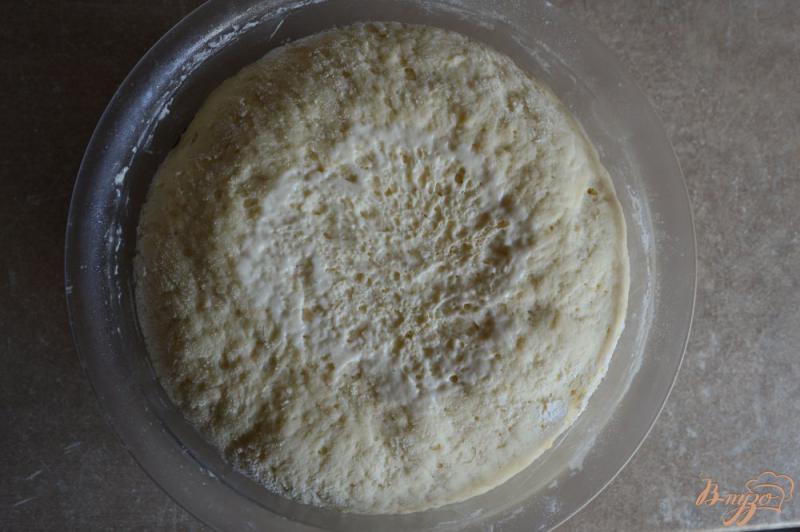 Фото приготовление рецепта: Дрожжевое тесто с крупой кус-кус шаг №6