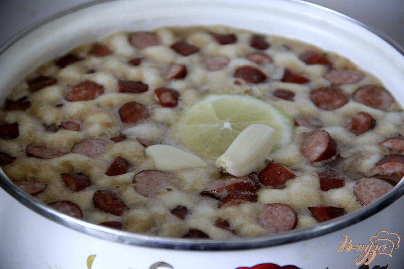 Фото приготовление рецепта: Журек - польский суп шаг №7