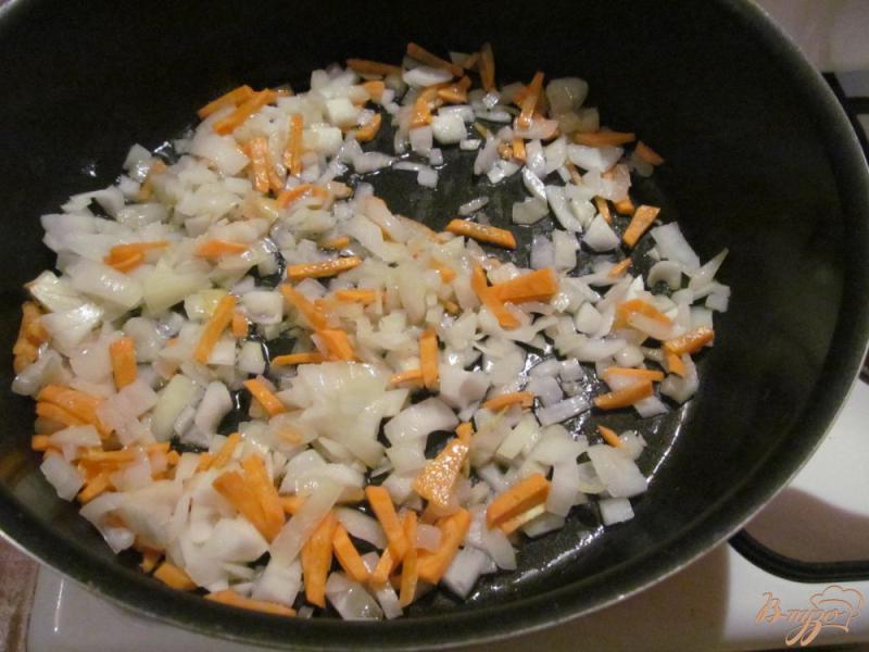 Фото приготовление рецепта: Овощное рагу с шампиньонами шаг №2