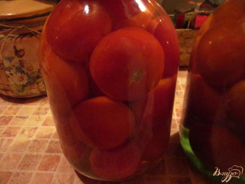 Фото приготовление рецепта: Сладкие помидоры без специй шаг №6