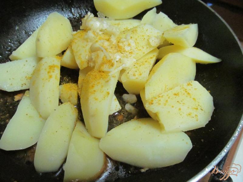 Фото приготовление рецепта: Домашняя колбаса с картофелем шаг №6