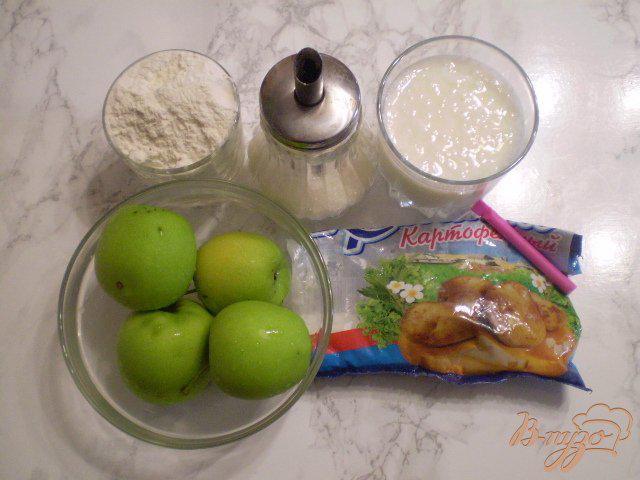 Фото приготовление рецепта: Яблоки в кляре шаг №1