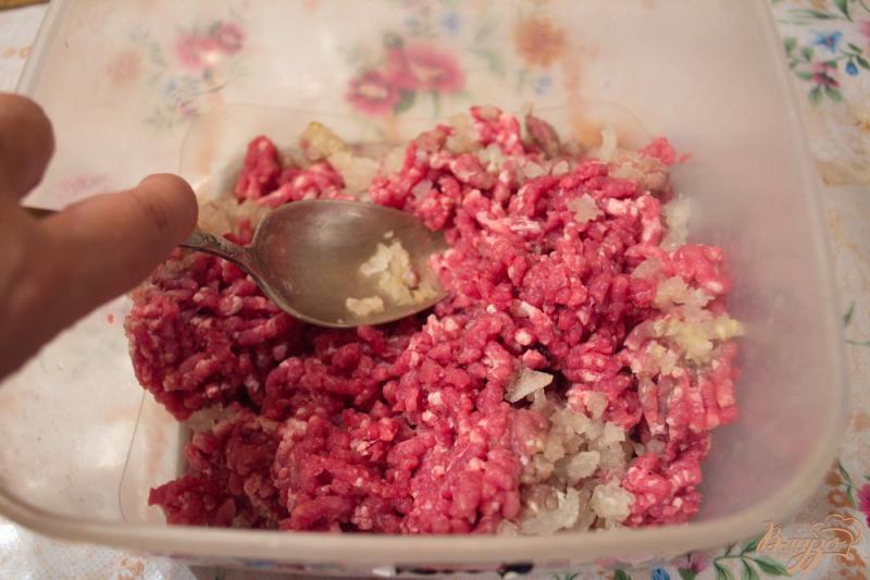 Фото приготовление рецепта: Мясные тефтели под сметанно-томатным соусом шаг №1