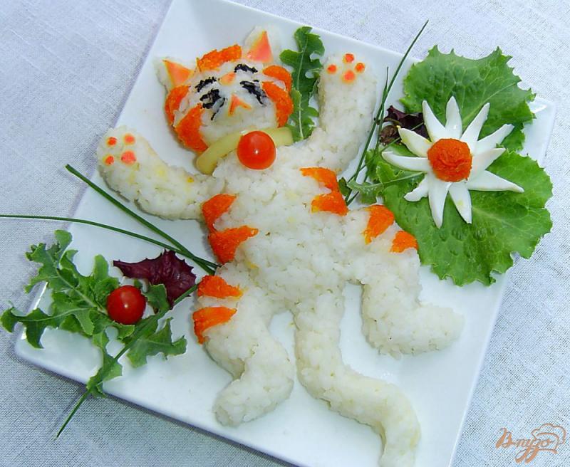 Фото приготовление рецепта: Каша рисовая с яйцами и морковью шаг №8