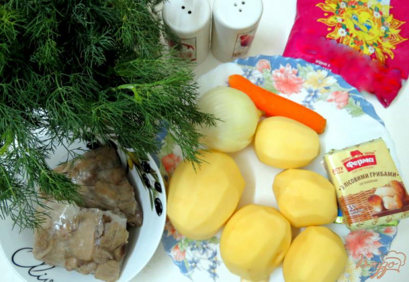 Фото приготовление рецепта: Суп пюре с белыми грибами шаг №1