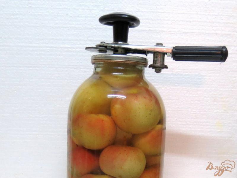 Фото приготовление рецепта: Яблоки в сиропе шаг №5