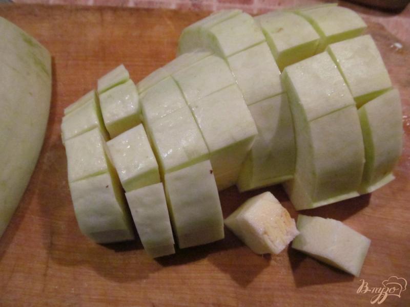 Фото приготовление рецепта: Салат на зиму из кабачков в томате шаг №1