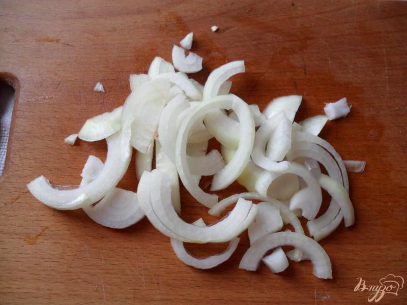Фото приготовление рецепта: Яркий овощной салатик шаг №4