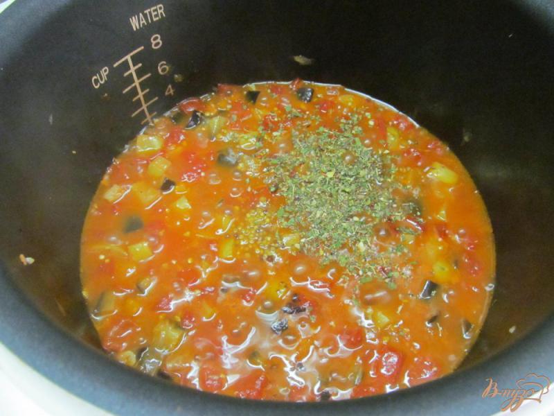 Фото приготовление рецепта: Салат из баклажан в мультиварке шаг №7